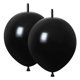 thumbnail image 1 of Globos de látex ADIDO EVA negros, 30 cm, 80 unidades, para fiestas, 1 of 9