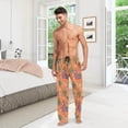 thumbnail image 6 of GZHJMY Llama Pajama Pants for Men, Lounge Pants Lightweight Men Pajama Bottoms with Drawstring Pockets, Christmas New Year Birthday Gifts, Small, 6 of 6