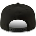 thumbnail image 3 of Men's New Era Black Green Bay Packers Black On Black 9FIFTY Adjustable Hat, 3 of 3