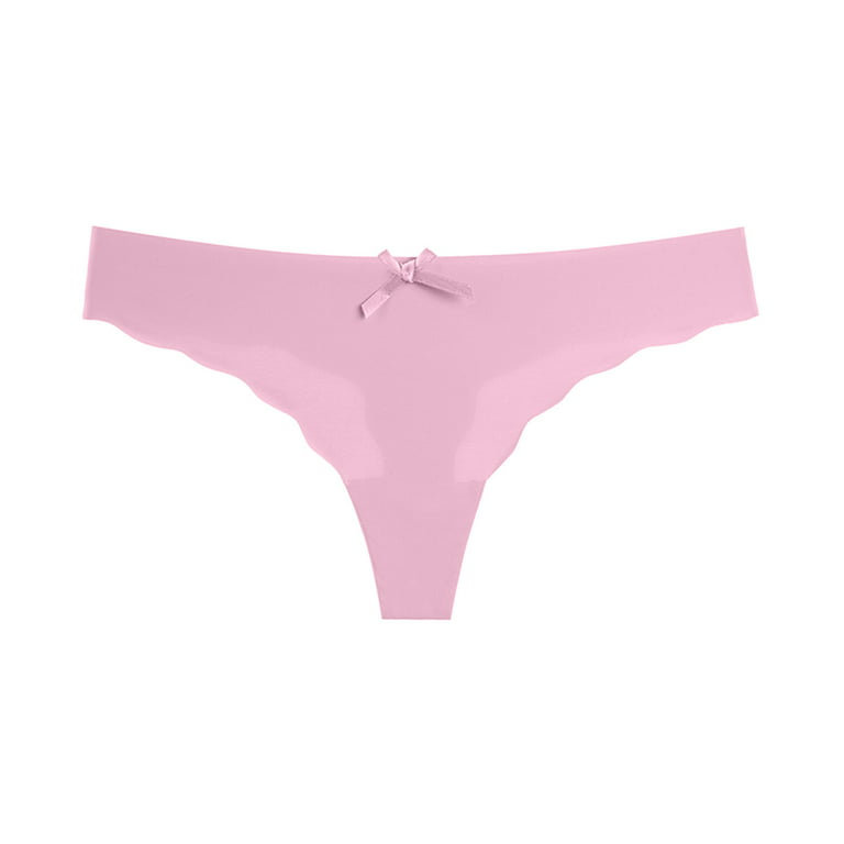 TOWED22 Women Underwear Seamless Underwear for Women Bikini Panties Cheeky  High Cut Stretch Cute Panty for Womens(Pink)