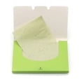 thumbnail image 5 of Papel absorbente facial con aroma a té verde, 100 hojas por paquete, control de grasa y frescura instantánea., 5 of 5