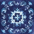 thumbnail image 4 of Gango Home Decor Lovely Blue & White Decorative Medallion Print Set; Three 12x12in Art Prints in White Frames, 4 of 7