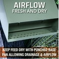 Treeline FDR0070AS Hanging Deer Feeder 80lb. Feed Capacity Stainless