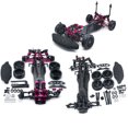 thumbnail image 2 of Ruiboury Strong Car Frame Chassis Frame For 1/10 D5 On-Road Vehicles Purple, 2 of 6