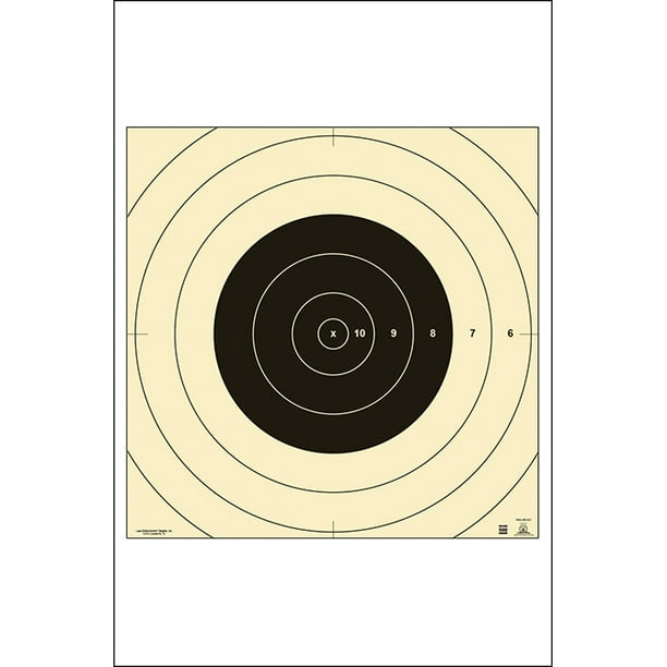 100 Pcs Of Nra 100 Yard High Power Rifle Rapid Fire Target Sr 21 Repair Center Size 10 5 X 10 5 Walmart Com