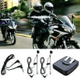 thumbnail image 2 of IKemiter Casque de Moto Système de Communication Intercom Bidirectionnel Accessoires, 2 of 7