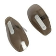 thumbnail image 3 of 2 piezas de protectores de manos para motocicleta, deflector de viento, accesorios de repuesto para motocicleta Marrón, 3 of 8