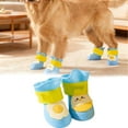 thumbnail image 1 of All Weather Outdoor Traction Silicone Protective Boots For Small Medium Dogs Pet Supplies, 1 of 5