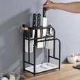 thumbnail image 3 of Étagère de Rangement de Cuisine en Acier Inoxydable - Porte-Planche à Découper et Vaisselle, 3 of 5