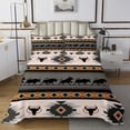 thumbnail image 1 of Erosebridal Vintage Aztec Coverlet Set Queen, Rustic Animal Bedding Set, Hippie Style Decor 3 Pieces, 1 of 5