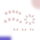 thumbnail image 4 of 24 Pcs Short Square False Nail Flowers Artificial Nail White French Tip Stick On Nail Glossy Press On Nail for Woman, 4 of 4