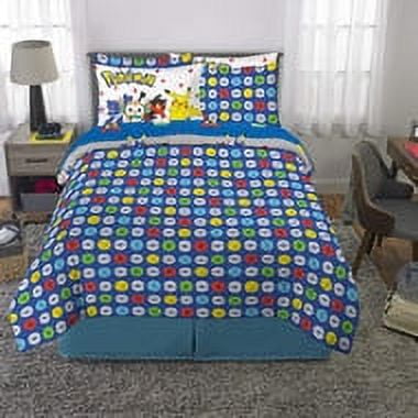 Franco Manufacturing 7 -Piece Pokemon Comforter Bedding Sets, Full
