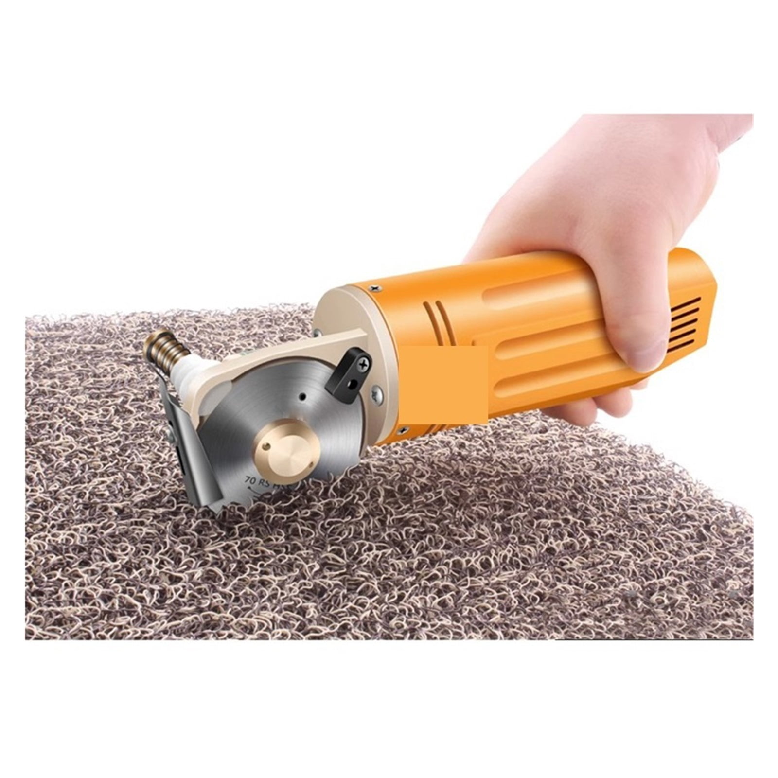 Electric Fabric Scissors Rotary Blade Fabric Tool Leather Fabric Electric Cutter Kit Cutting Saw Tool ,Easy to Use