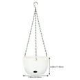 thumbnail image 2 of WORGEOUS Hanging Flower Pot Terracotta Pots Hangers Basket White, 2 of 8