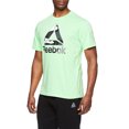 thumbnail image 3 of Reebok Men's and Big Men's Active Short Sleeve Camo Delta Logo Tee, up to Size 3XL, 3 of 4