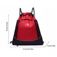 thumbnail image 3 of Mochila de baloncesto con cordón, bolsa de malla de baloncesto, bolsa de transporte de fútbol (rojo) Tmvgtek Para Estrenar, 3 of 3