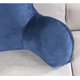 thumbnail image 5 of Almohada reclinable para descanso del coche, oficina, cama, tela de pana sintética rellena de poliéster, ancho 52, altura 38, grosor 20 cm, azul Sincero Electrónica, 5 of 5