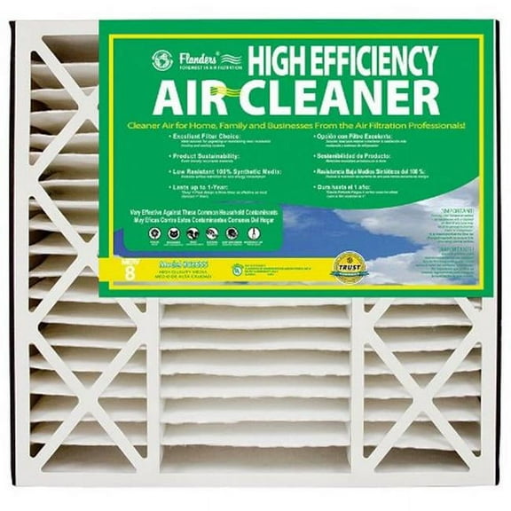 Precisionaire 82655.031625 High Efficiency Air Bear Cleaner Filter  16 x 25 x 3 in. - pack of 3