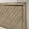 thumbnail image 5 of Roundhill Furniture Arena Contemporary Wood Panel King Bed in Weathered Sand, 5 of 6