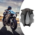 thumbnail image 4 of Protector de parabrisas de extensión para motocicletas, compatible con Honda ADV150 (reemplazo) negro, 4 of 9