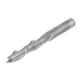 thumbnail image 4 of Flat End Mill 6mm Shank 2 Flute Spiral Milling Cutter CNC Router Bit Wood Engrav 6*6*32*60, 4 of 9