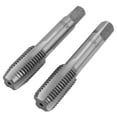 thumbnail image 2 of 2 Pcs Straight Flute Tap, High Speed Steel Metric Thread Tap Straight Flutes Thread Tapping Tool, 2 of 7