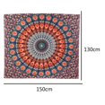 thumbnail image 2 of Tapiz de manta de dormir con estampado geométrico (Mandala16 150x130cm) Likrtyny Libre de BPA, 2 of 9