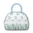 thumbnail image 2 of Insulated Lunch Bag Women, Reusable Turtle Seaweed Watercolor Seahorse Starfish Tote Lunch Box, Leakproof Cooler Lunch Bags for Work Office Travel Picnic, 2 of 4
