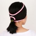 thumbnail image 3 of Diademas con agujeros Sunnimix para Mujeres niñas bandas elásticas para el Cabello calentador de envoltura para cabez Rosa rosado, 3 of 6