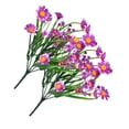 thumbnail image 2 of Flores artificiales Naiovety Ramo de crisantemo salvaje Rosa roja, 2 of 6