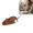 Brown, variant on Wind-Up Plush Mouse Cat Toy, Moving Squeaky Interactive Toy for Cats to Keep Them Entertained