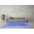 thumbnail image 3 of Ahgly Company Indoor Rectangle Oriental Blue Traditional Area Rugs, 8' x 12', 3 of 4