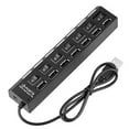 thumbnail image 1 of USB 2.0 Multi-Port Socket 7 Ports USB Hub Fast Charger; USB 2.0 Multi-Port Socket 7 Ports USB Hub Fast Charger, 1 of 9