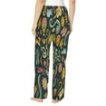thumbnail image 3 of Balery Colorful Hippie print Women's Pajama Pants,Ultra Lightweight Pjs,Lounge Pant-X-Large, 3 of 9