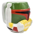thumbnail image 2 of Tarro de cerámica Zak! 3D Boba Fett 440 ml, 2 of 3