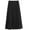 Black1, variant on yillto Kids Girls Maxi Skirts Pleated High Elastic Waist A Lined School Uniform Long Skirt Outfits
