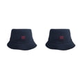 thumbnail image 4 of Guardurnaity Sombrero de pesca de moda - CÓMODO FÁCIL DE LLEVAR Cabeza GRAN REGALO Proteger la cabeza Sombreros de cubo de gran tamaño Gorra etiqueta roja negra XXL,1 2piezas, 4 of 6