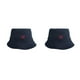 thumbnail image 4 of Jumpingount FÁCIL DE LLEVAR Gorra de pescador - Cabeza de moda TAMAÑO GRANDE Sombreros de cubo de gran tamaño Sombrero de pesca CÓMODO GRAN etiqueta roja negra XXL,1 2piezas, 4 of 6