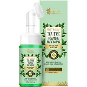 Oriental Botanics Australian Tea Tree Foaming Face Wash 120ml | For Acne Prone & Oily Skin, No SLS and Paraben