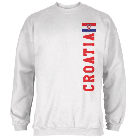 World Cup Croatia Mens Sweatshirt White LG