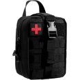 thumbnail image 1 of Travel Emergency First Aid Bag, Multifunctional EDC Bag, First Aid Molle Pouch(Black), 1 of 5