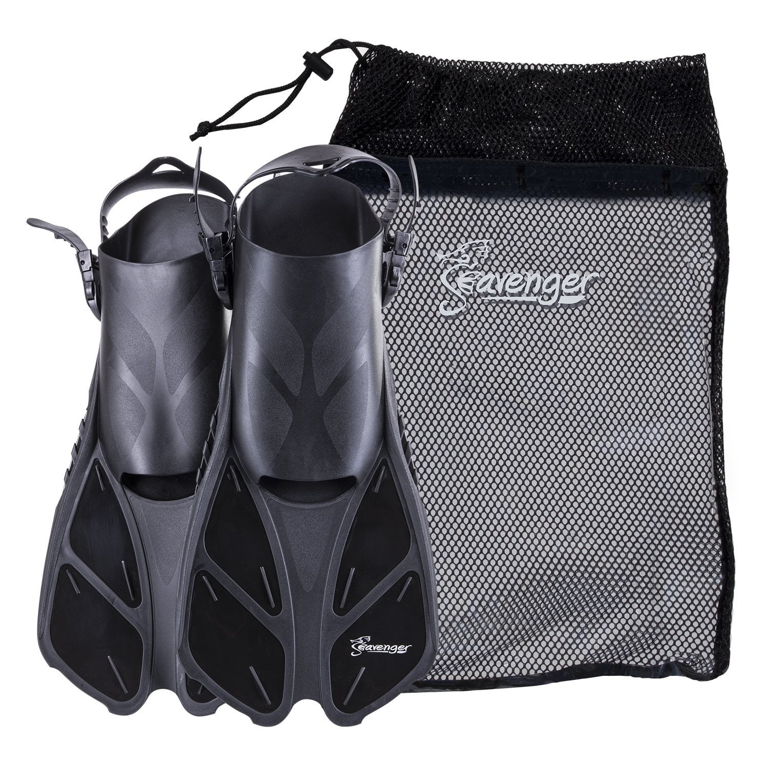 Used Seavenger Mask and Snorkel Swimming Training Set Combo 
