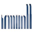 thumbnail image 1 of Outil de Tour, Outil de Tour de Carbure, Outil d'Insertion Durable à Haute Dureté Mini Forte Résistance à l'Usure pour Tours Semi-Automatiques 11pcs Pièces de Machine-Outil Tours Généraux 12x12mm, 1 of 8