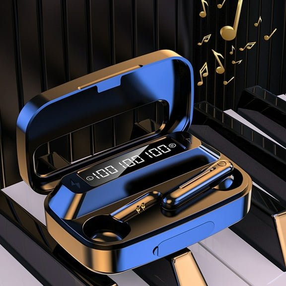 Back to School Gifts under $5 Wireless Earbuds Bluetooth In Ear-Weight Headphones Built-in Microphone Immersive Premium Sound With Charging Case on Clearance