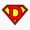 1pcs, variant on Letter D Super Initial Alphabet Bold Typography Design Sticker