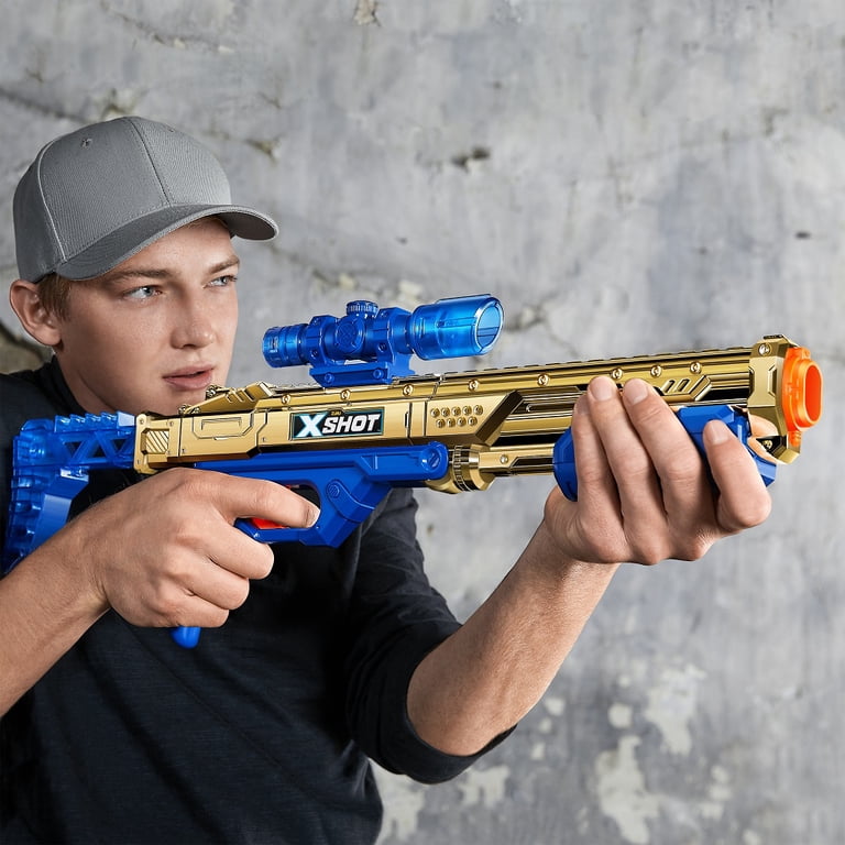 X-Shot Excel Royale Hawk Eye Foam Dart Blaster with Precision