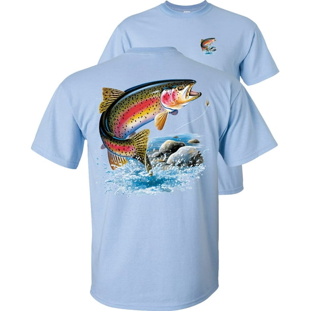 Fair Game Rainbow Trout Fishing T Shirt Fly Fishing Fishing Graphic