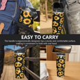 thumbnail image 7 of 30 Oz Tumbler Sunflower Daisy Tumbler with Lid and Straw, Birthday Gift Cup for Friend Women Men Coffee Travel Mug Thanksgiving Day Halloween Christmas Gift Water Bottle, 7 of 7