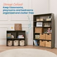 thumbnail image 3 of ECR4Kids Streamline 5-Compartment Single-Sided Storage Cabinet, 30in, Kids Furniture, Grey Wash, 3 of 9