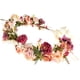 thumbnail image 1 of Diadema de hadas para mujer - Flores - Corona de flores - Corona de flores - Para mujer - Boda 18 cm - B, 1 of 5